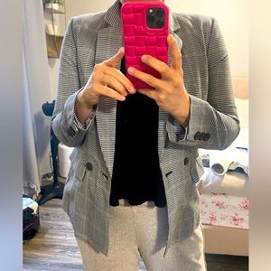 Cupcakes and cashmere plaid blazer. Tags attached!